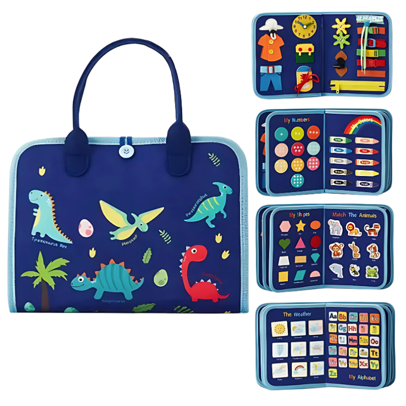 Montessori sensory board for motor learning