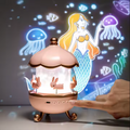 Rotating Projector for Children with Night Light Projections