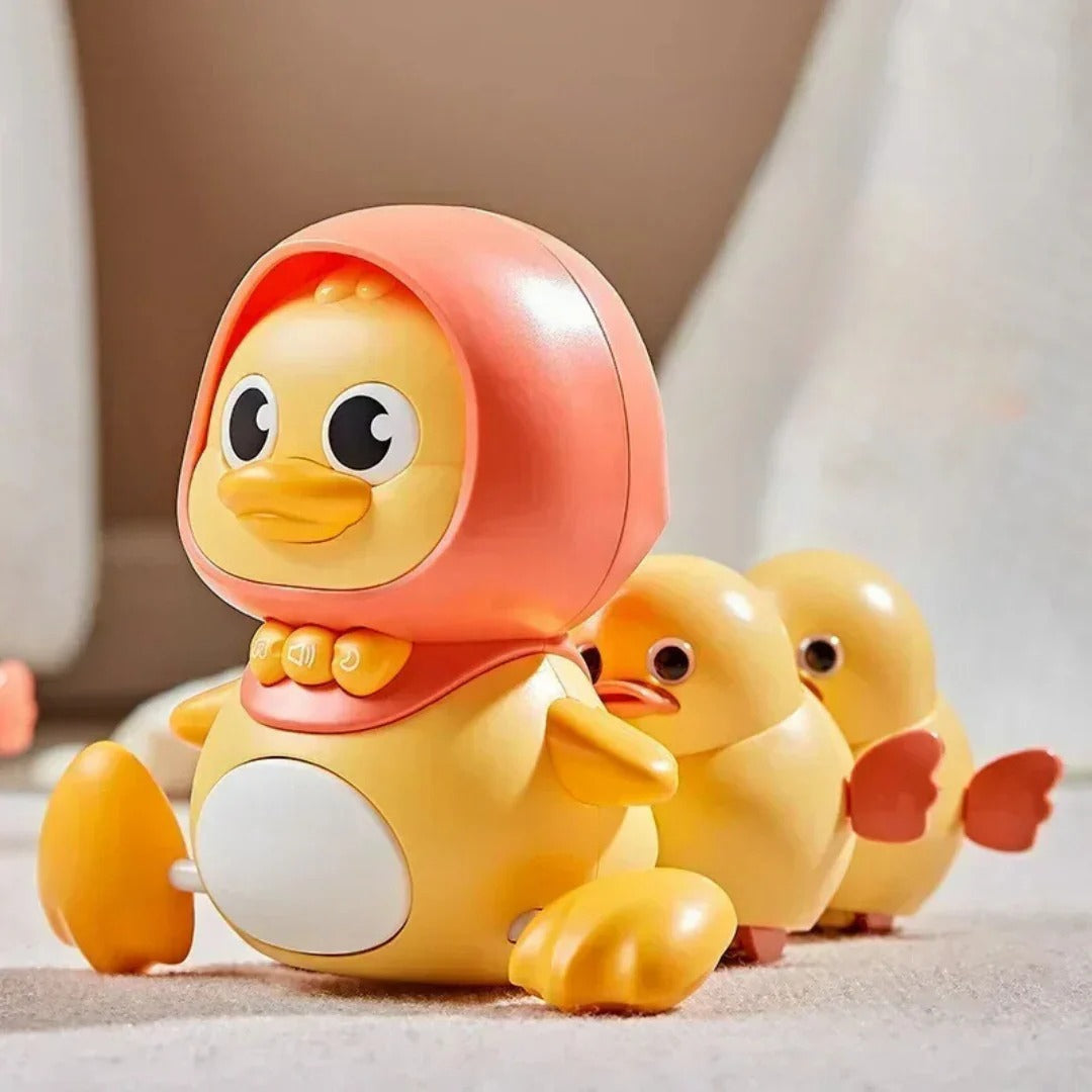 Walking animal toy with music and lights