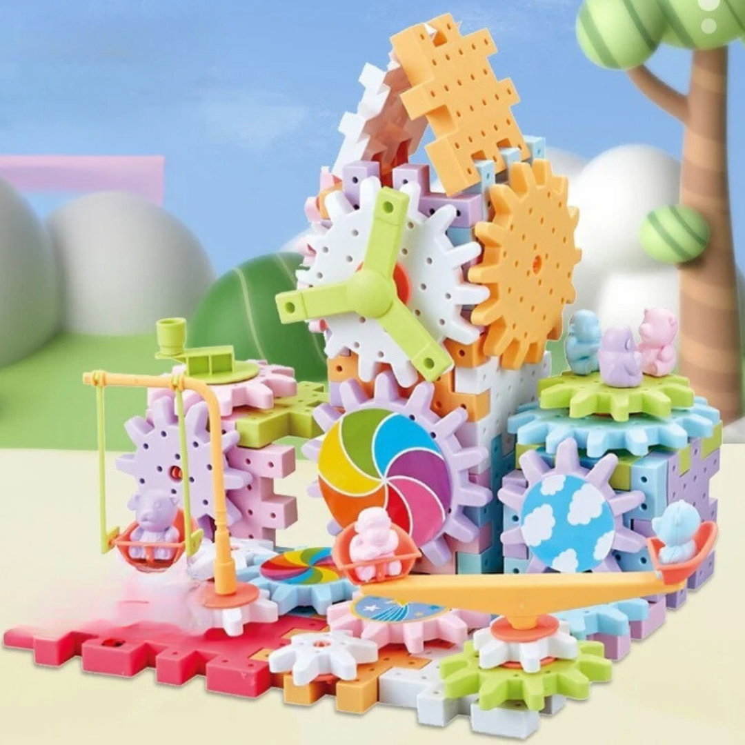 Rotating Building Blocks Creative Building Set for Kids