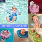 Inflatable baby boat with secure seat