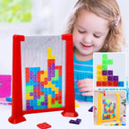 Falling Blocks Logic Game Educational Puzzle