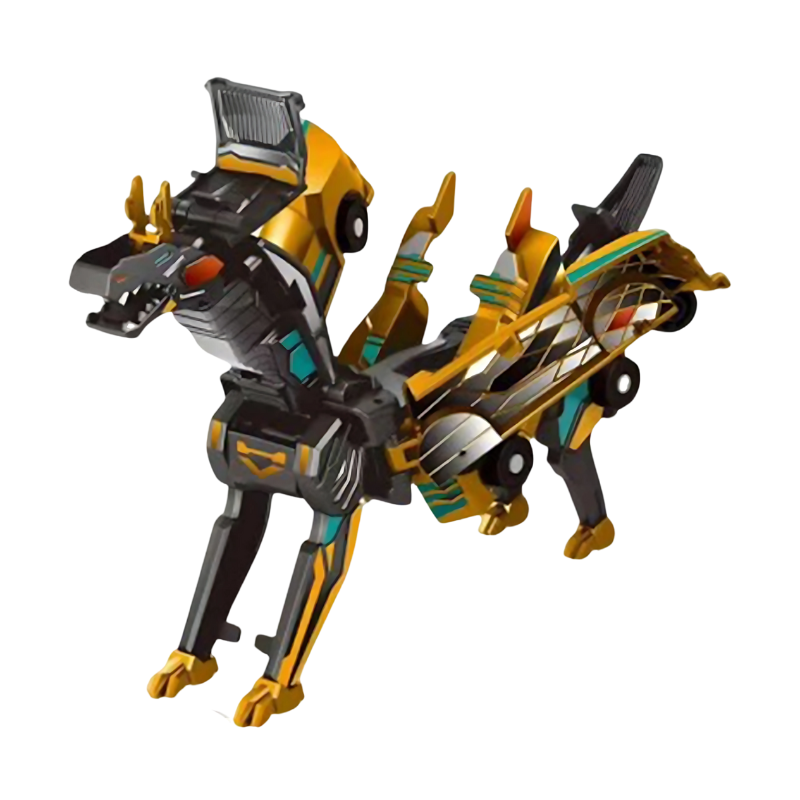 Magnetic Transforming Car and Robot Toy