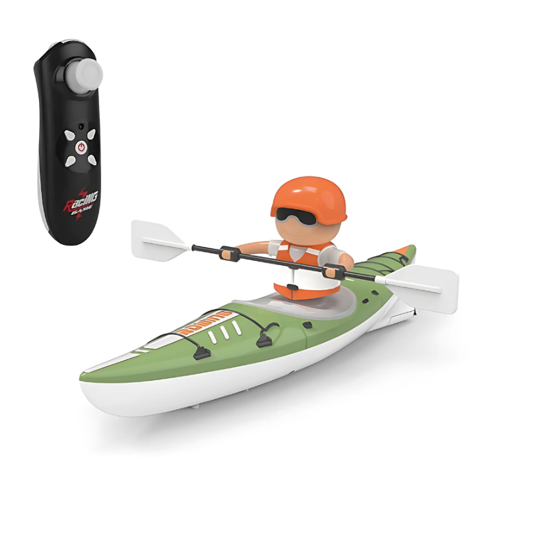 Remote-controlled kayak toy for children