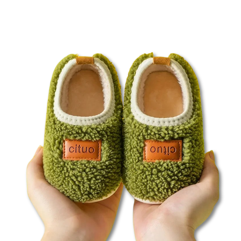 FluffFooties cozy baby slippers