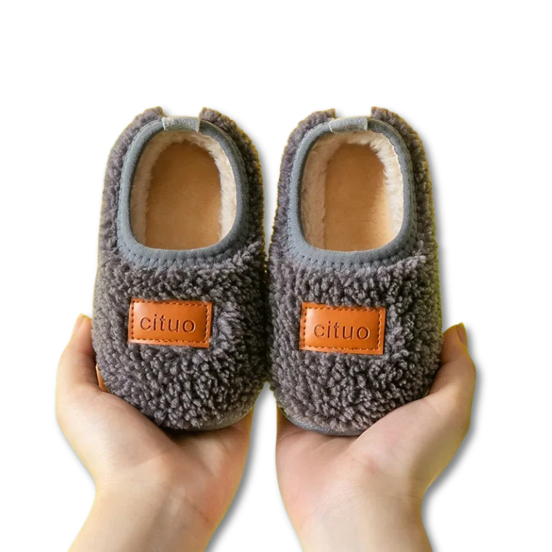 FluffFooties cozy baby slippers