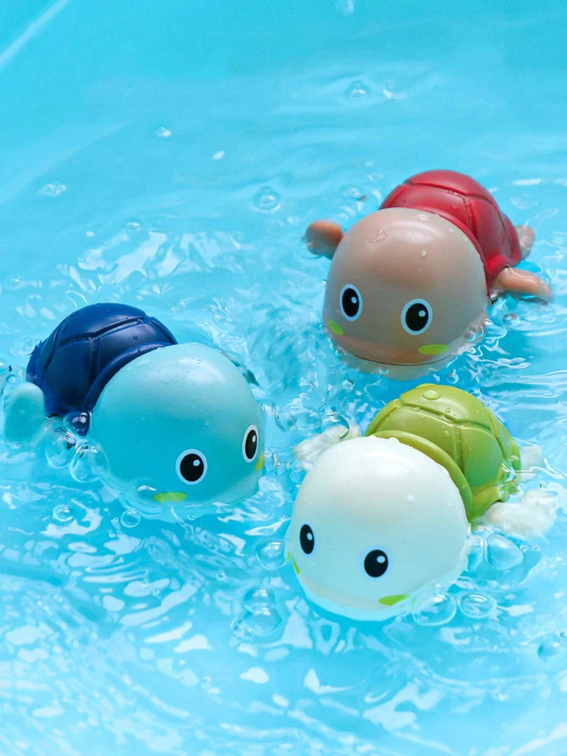 Swimwear set with floating sea creatures