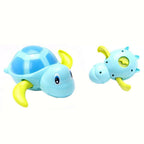 Wind-up bath turtle mechanical water toy