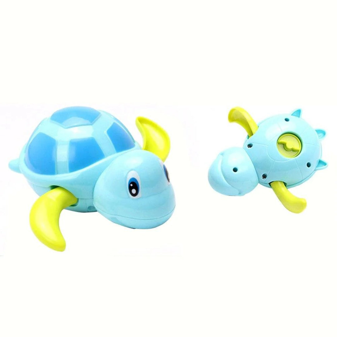 Wind-up bath turtle mechanical water toy