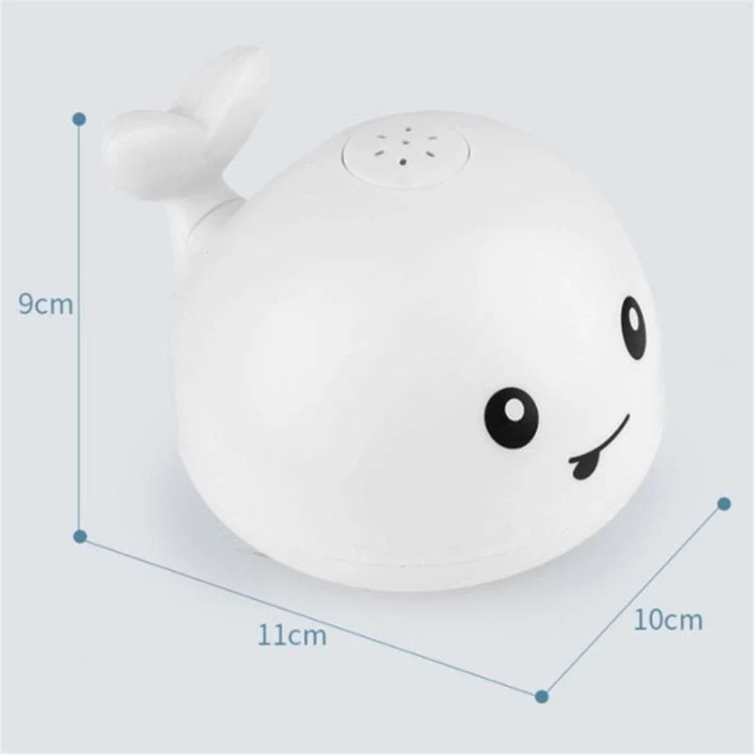 Inflatable whale for fun water play
