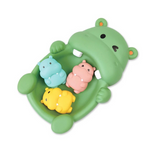 Floating, soft water toys that spray