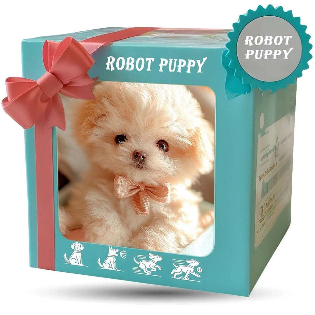 Interactive plush dog that can move