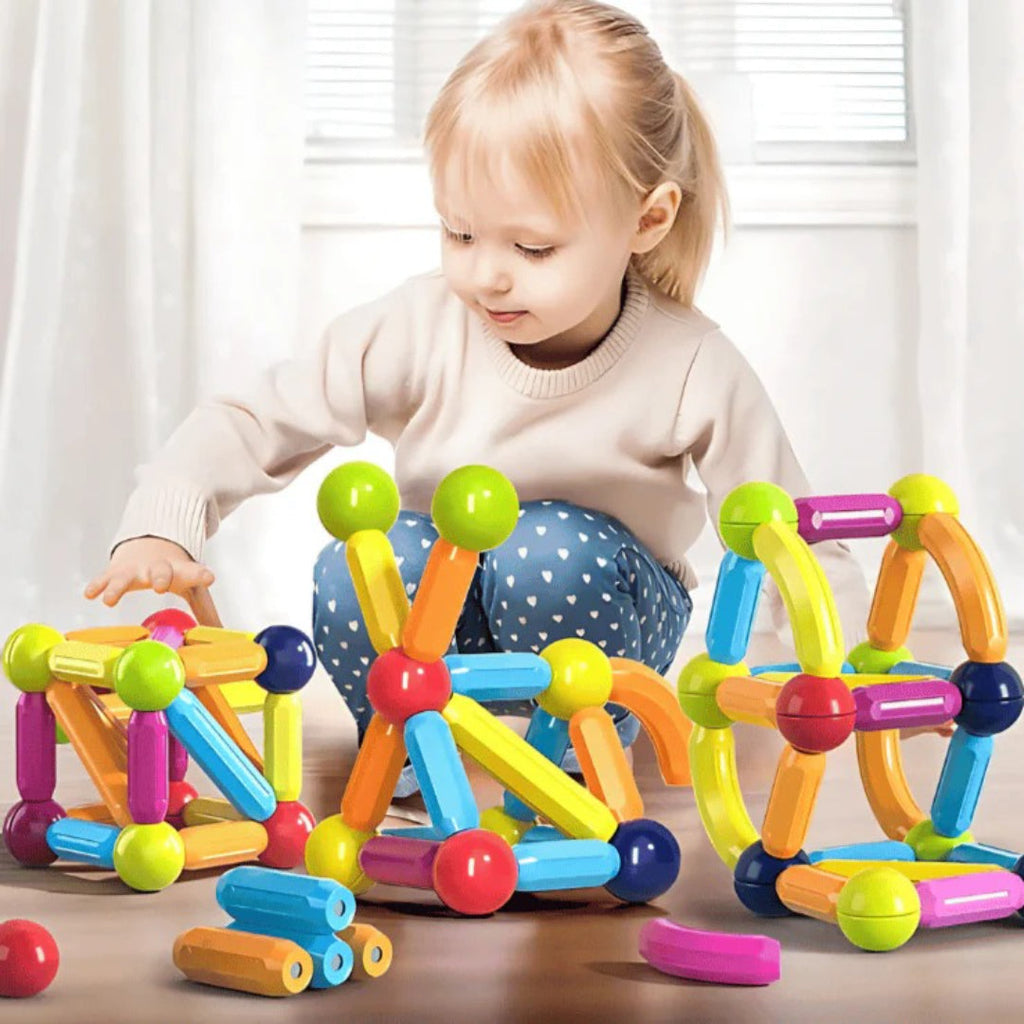 Magnetic Building Blocks for Kids Creative Construction Set