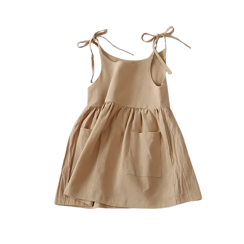 Comfortable style summer dress for girls