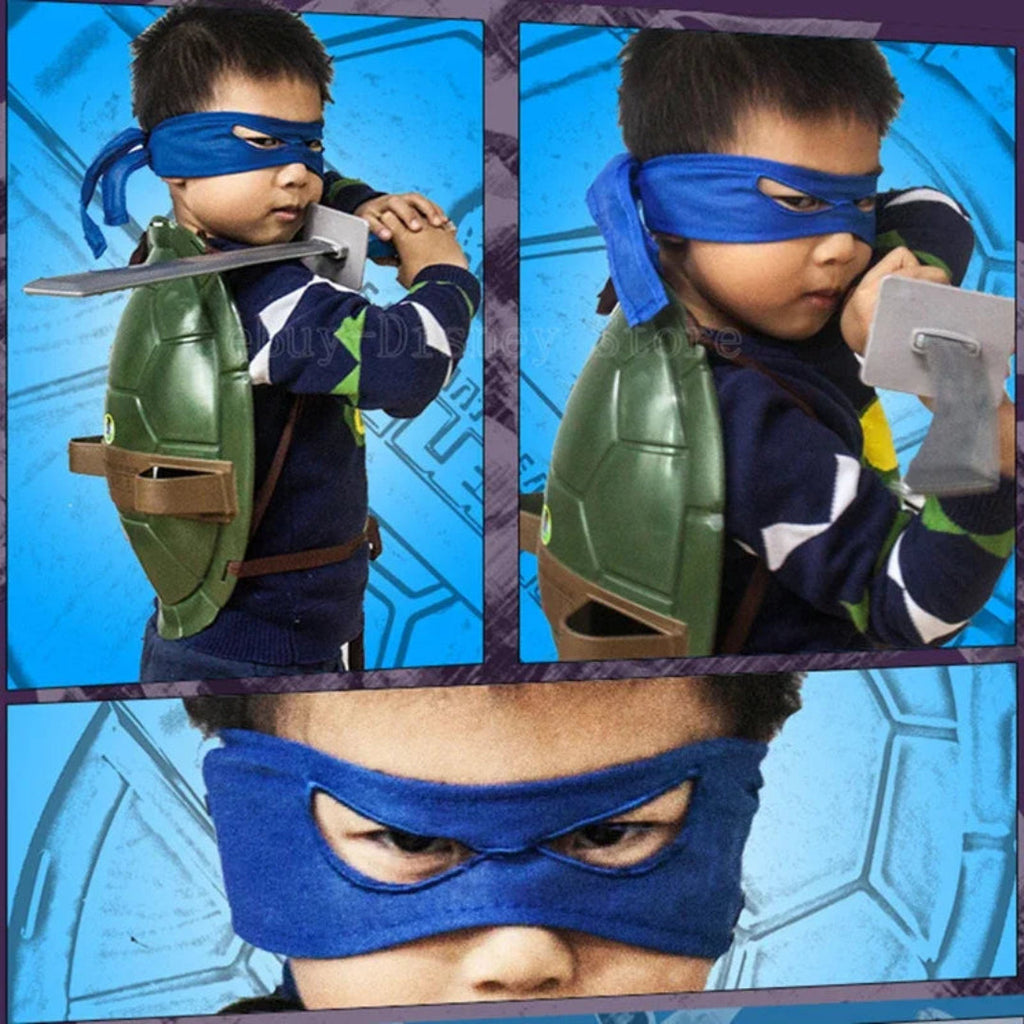 Ninja set for children with shield and BPA-free plastic accessories