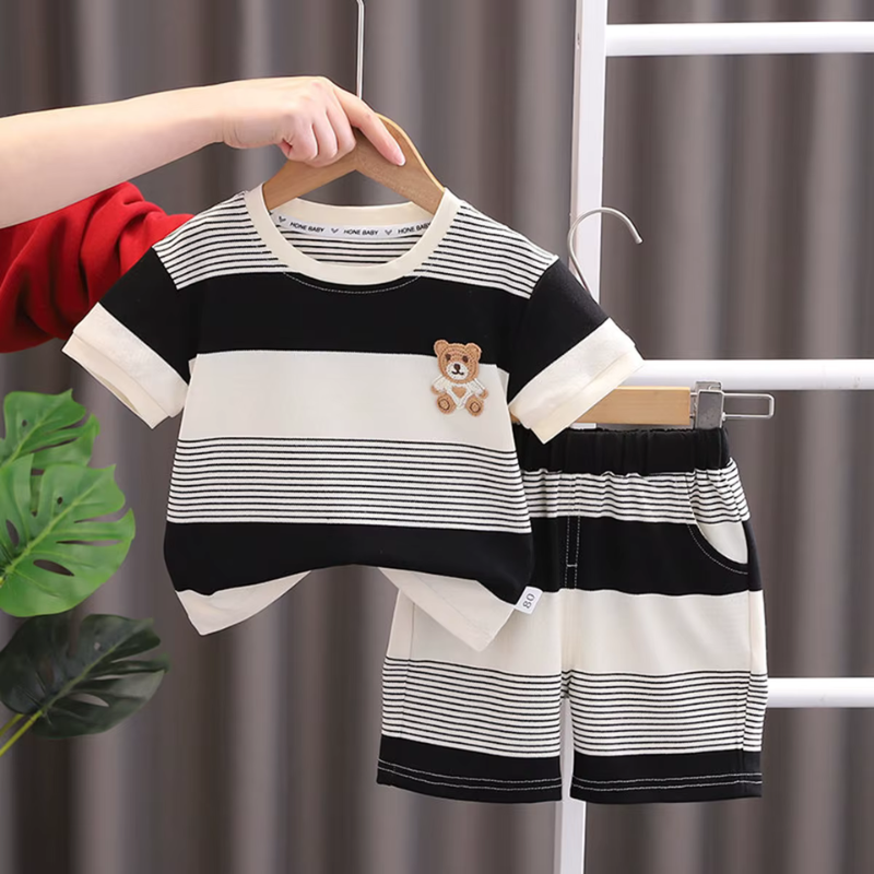 Baby teddy boy set