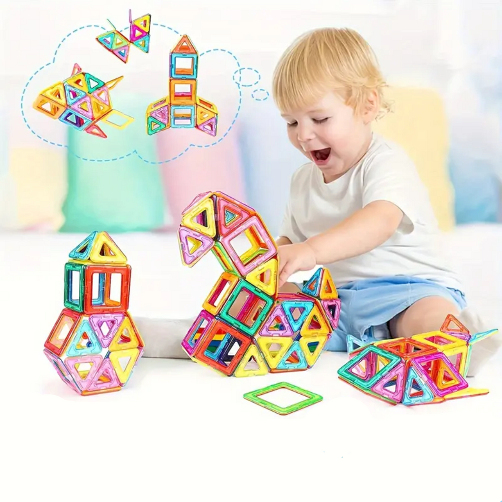Magnetic Building Blocks Creative STEM Toy for Kids