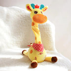 Musical giraffe toy with sensory light function
