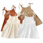 Comfortable style summer dress for girls
