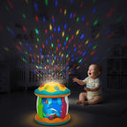Musical drum for infants with lights and sounds