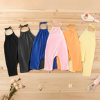 Comfortable backless jumpsuit for children