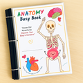 Interactive book about the human body for learning