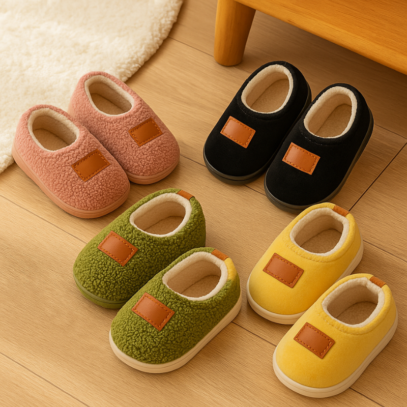 FluffFooties cozy baby slippers
