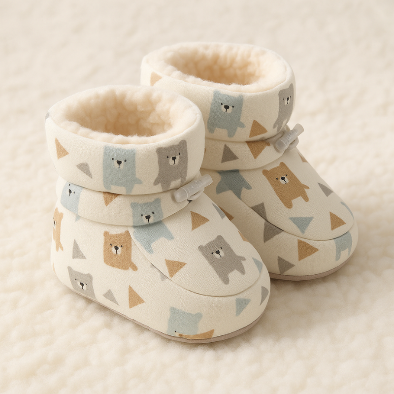TootsieTreads warm baby booties
