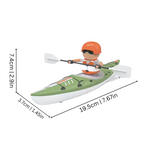 Remote-controlled kayak toy for children