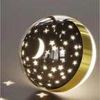 Astronaut night light with star projection for the children's room