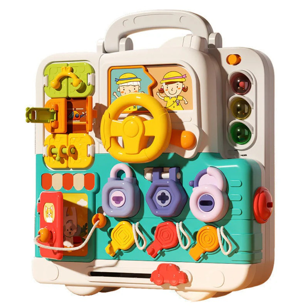 Activity board for children educational sensory toy