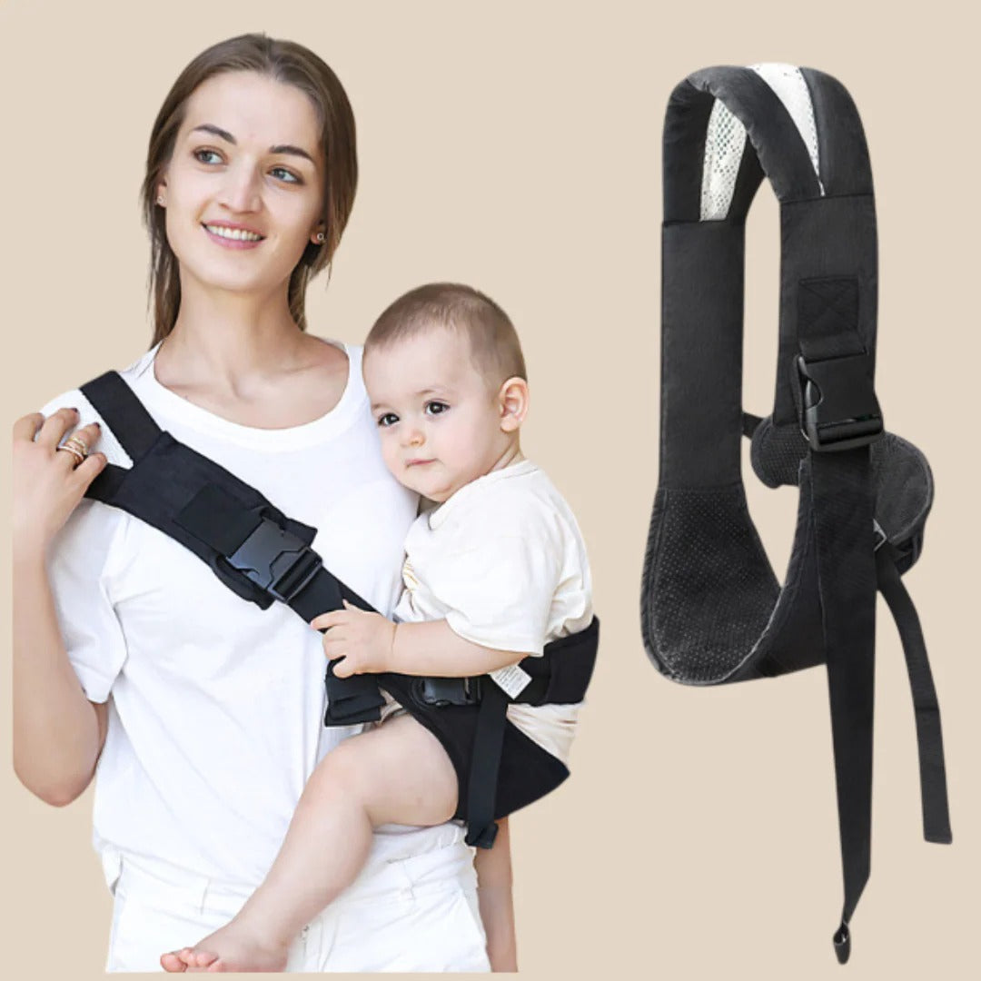 Baby carrier with adjustable carrying system