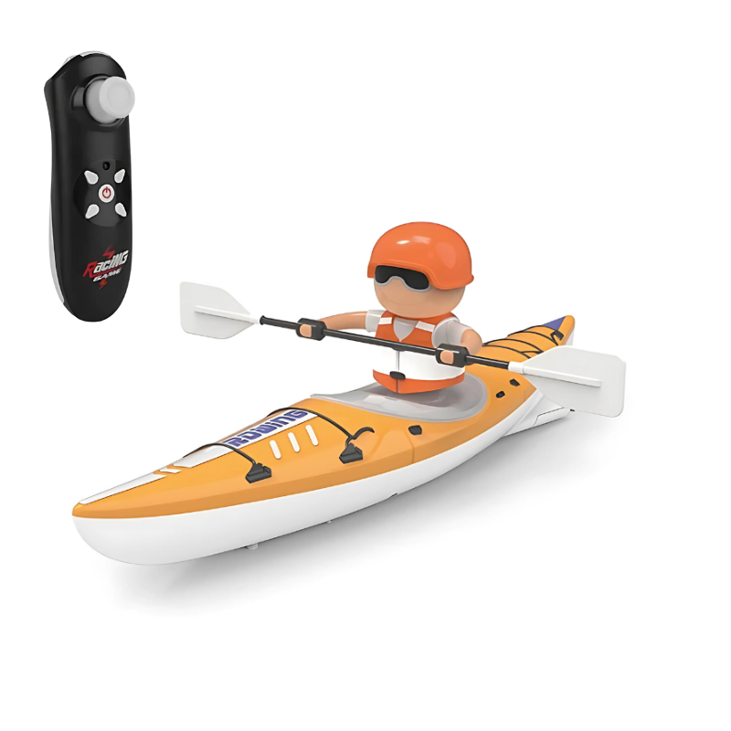 Remote-controlled kayak toy for children