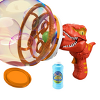 Dinosaur bubble blower toy for children