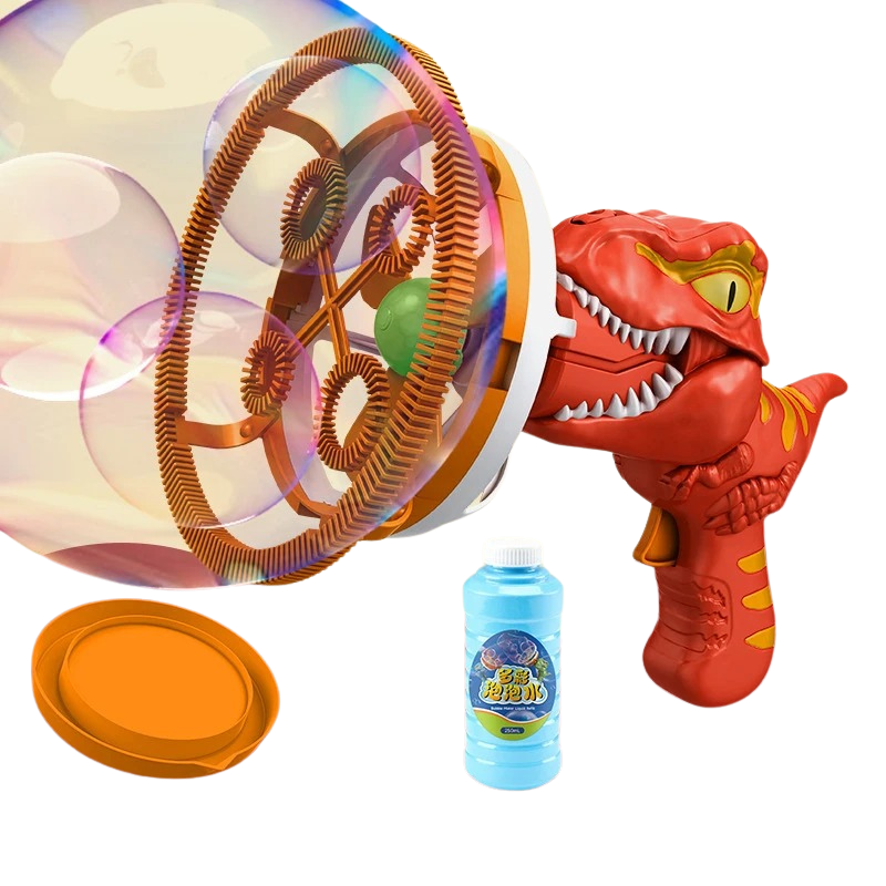 Dinosaur bubble blower toy for children