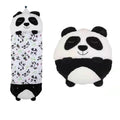 2-in-1 plush sleeping bag with cuddly toy for children