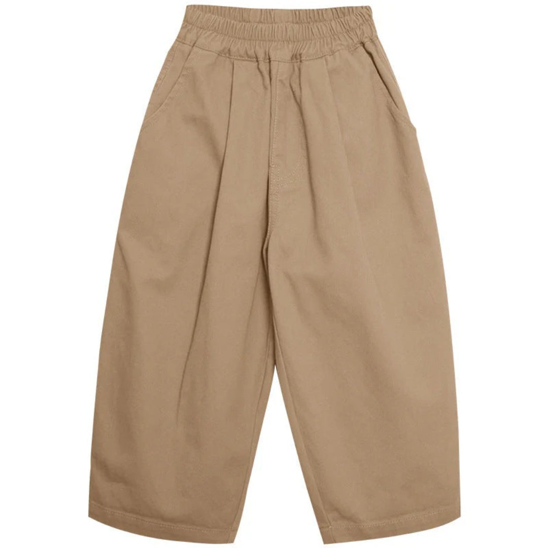 Unisex relaxed fit trousers