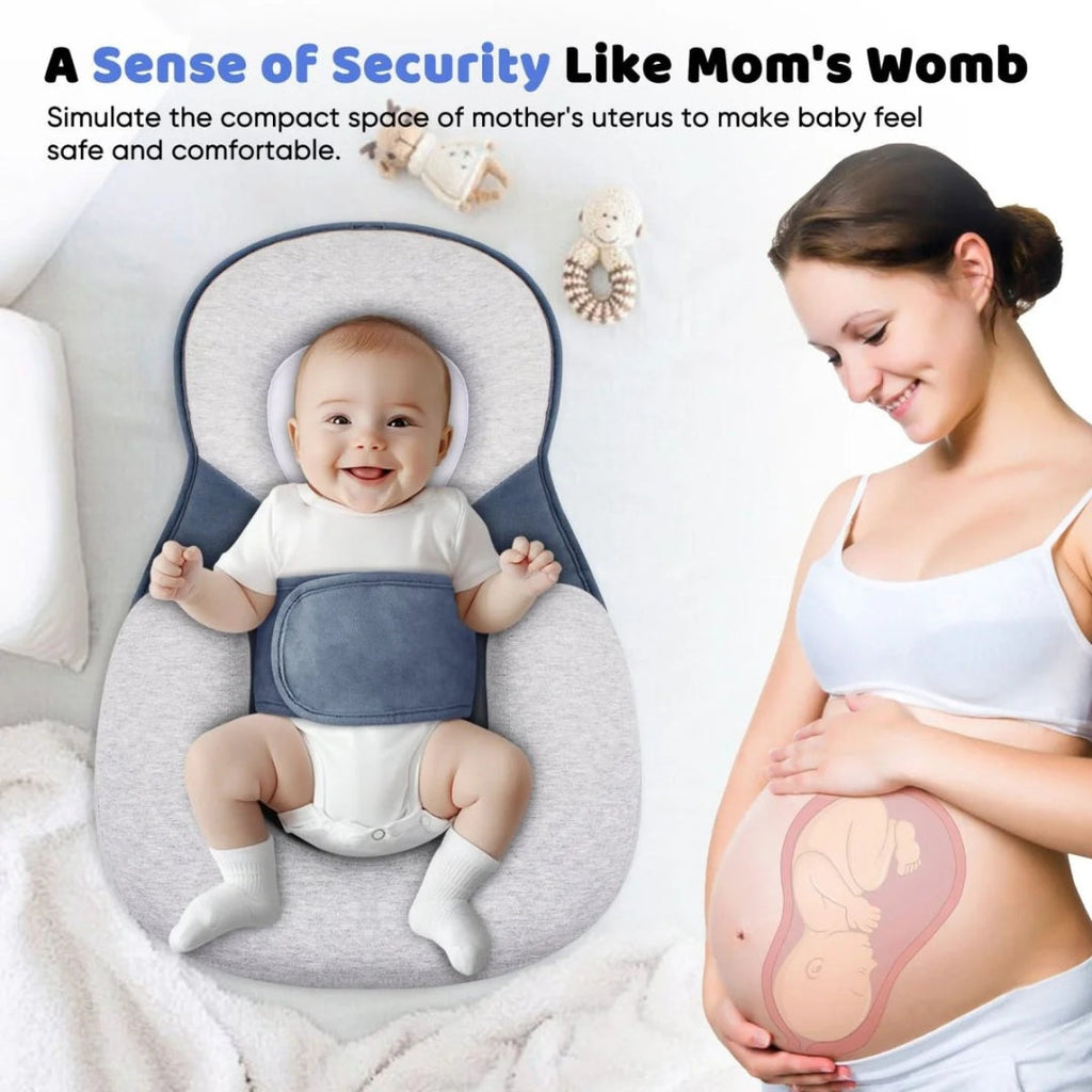 Ergonomic baby pillow for better sleep support