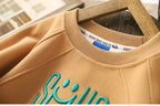 Unisex kids' sweater with smiley print