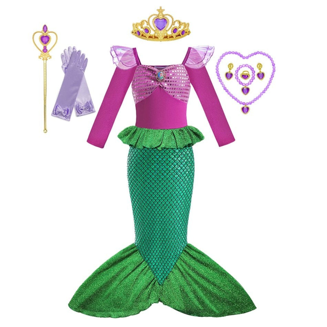 Mermaid costume for infants and children