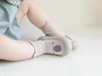 Baby boots for first steps with non-slip sole