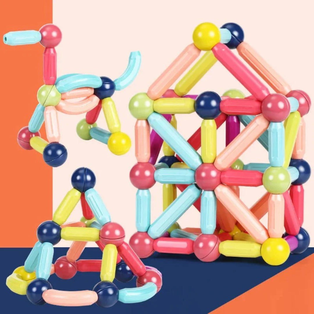 Magnetic Building Blocks for Kids Creative Construction Set