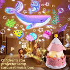 Star Projector Night Light with Music and 12 Themes