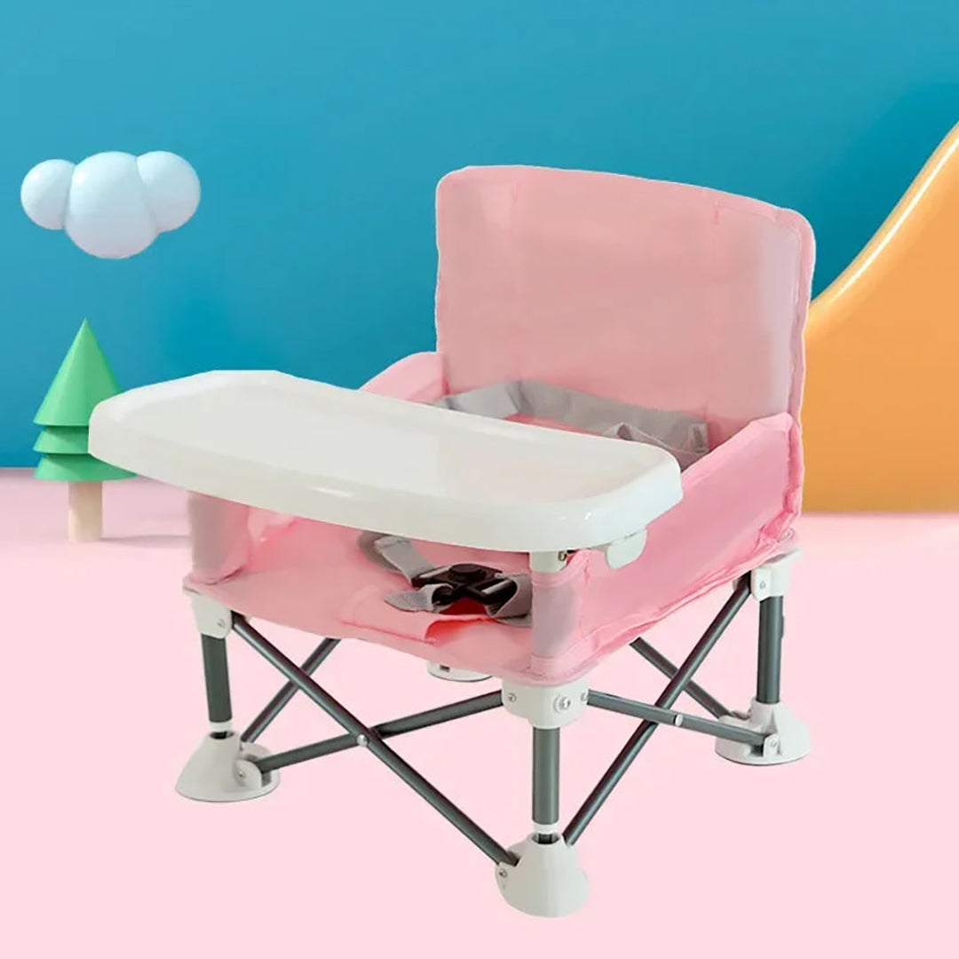 High chair for children safe and comfortable seating