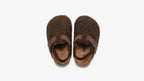 Wool moccasins for kids in slip-on design