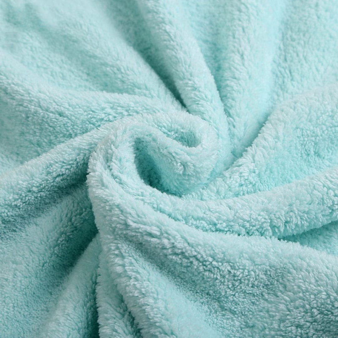 Baby hooded bath towel in a cute design