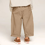 Unisex relaxed fit trousers