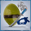 Ninja set for children with shield and BPA-free plastic accessories