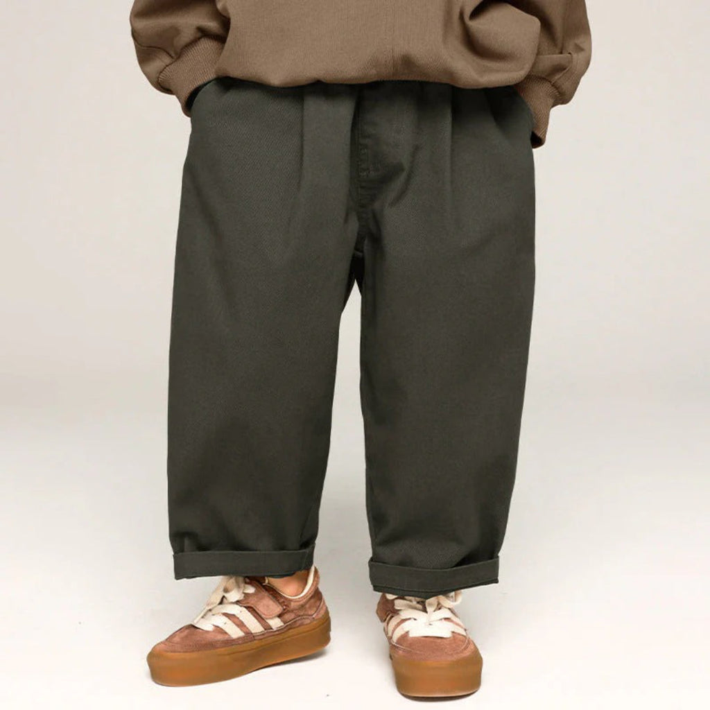 Unisex relaxed fit trousers