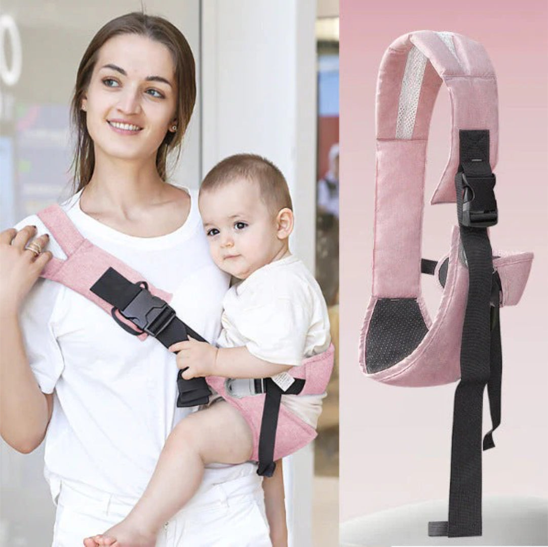 Baby carrier with adjustable carrying system